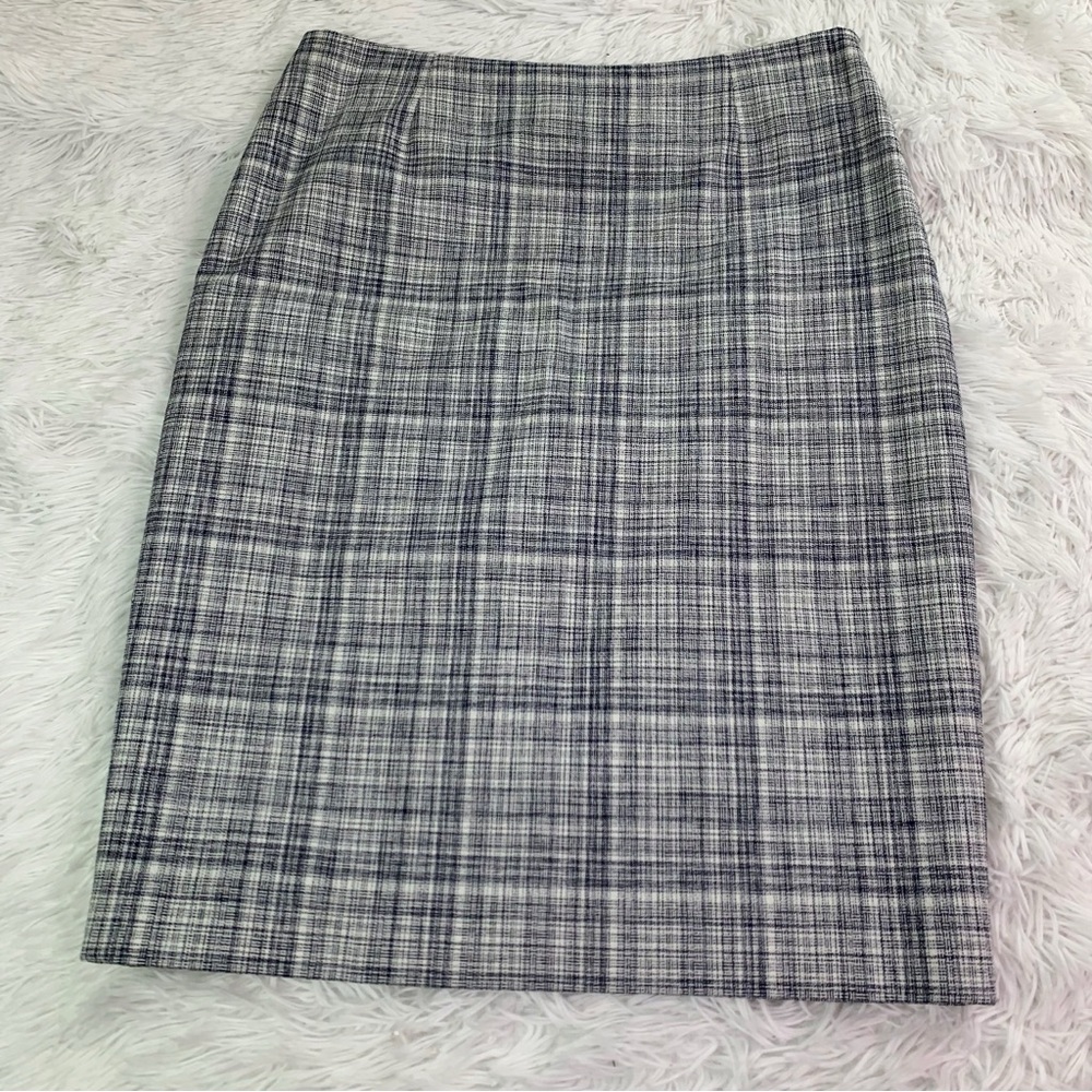 Escada‎ women's plaid pencil skirt workwear